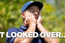 Bryson DeChambeau was near last… then he did this (LIV Golf Singapore Round 1)