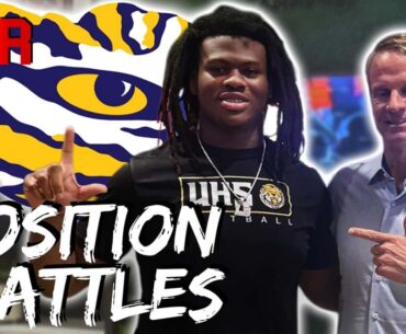 LSU Spring Position Battles: Will Lamar Brown, Richard Anderson Win STARTING Jobs?