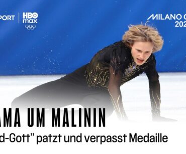 Ilia Malinin stürzt in der Kür doppelt und verpasst Medaille I Olympia 2026 I Eiskunstlauf | Männer