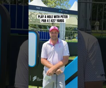 Here’s how International Series winner Peter Uihlein plays the first hole at Caledonian Golf Club