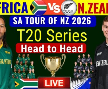 South Africa vs New Zealand T20 Series 2026 |schedule and Both teams squad. NZ  Squad | SA T20 Squad