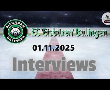 Interview's EC Balingen [01.11.25] LL-BW Liga 2025/26