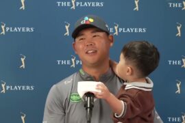Si Woo Kim Reacts to His Wild Fan Club at THE PLAYERS 2026