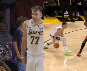 Luka Doncic cooks Bam Adebayo the play after Heat bench had words for him