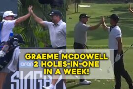 Graeme McDowell has made 2 LIV Golf aces in a week