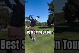 Top 4 Swings on PGA Tour. #shorts