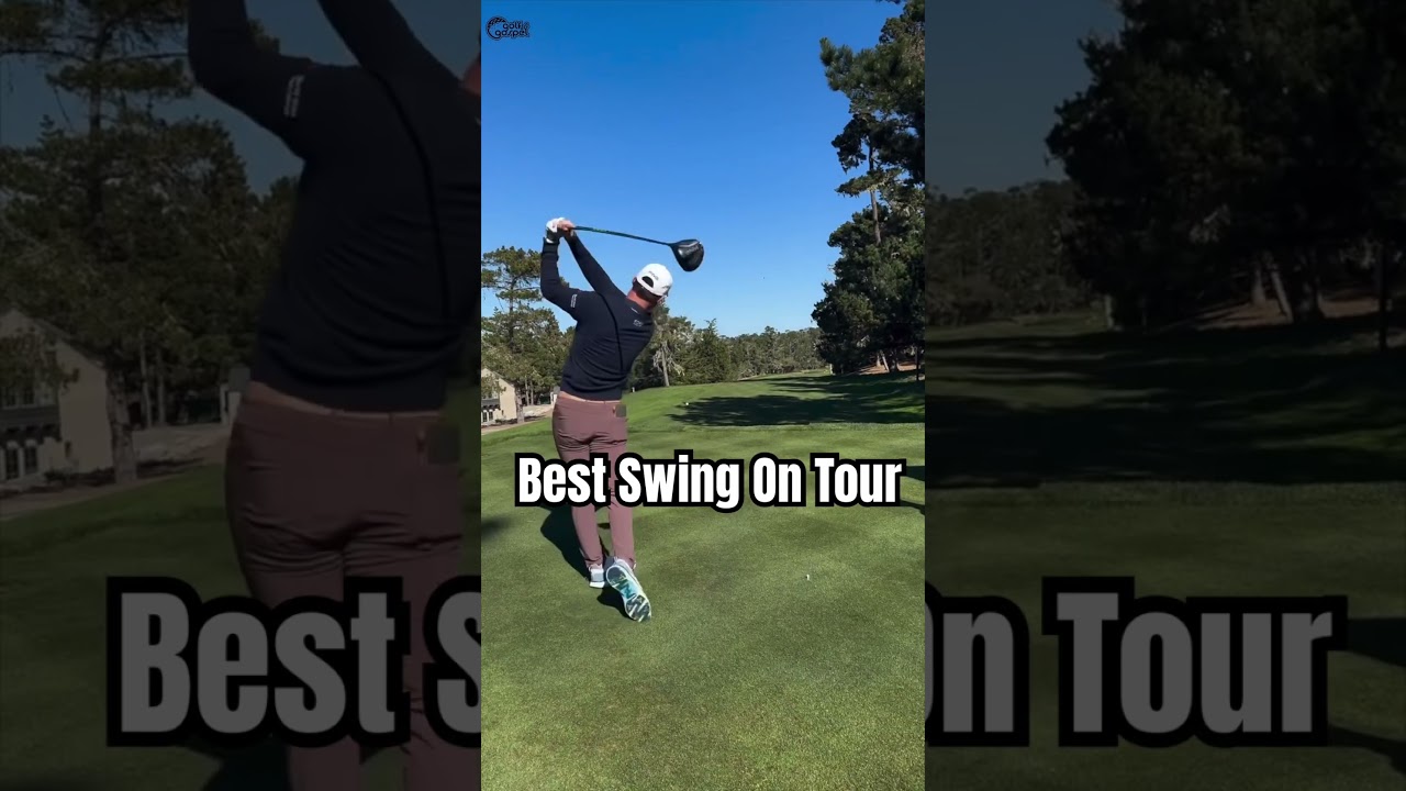 Top 4 Swings on PGA Tour. #shorts
