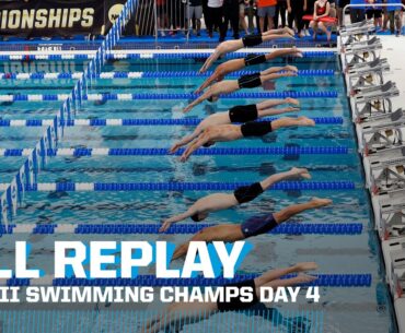 2026 DII swimming and diving championships Day 4 | FULL REPLAY