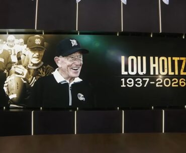 Rece Davis pays tribute to Lou Holtz's coaching legacy after his passing at 89 | SportsCenter