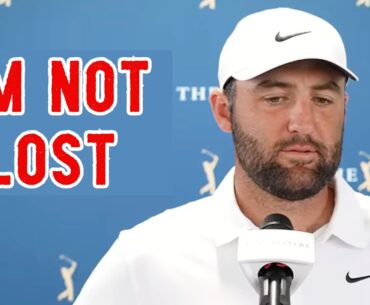 Scottie Scheffler SILENCES Reporter Saying "Im Not Lost"🤫
