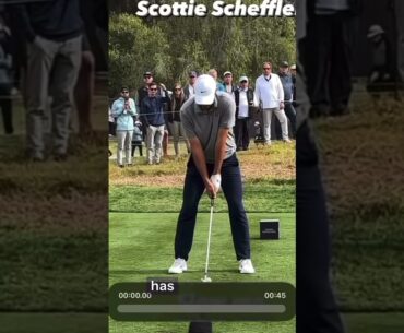 Scottie Changed his Swing-The best ball striker in the world changes his swing, pay attention.