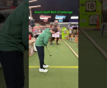 GIANT Golf Ball Challenge (Holes 17-18)