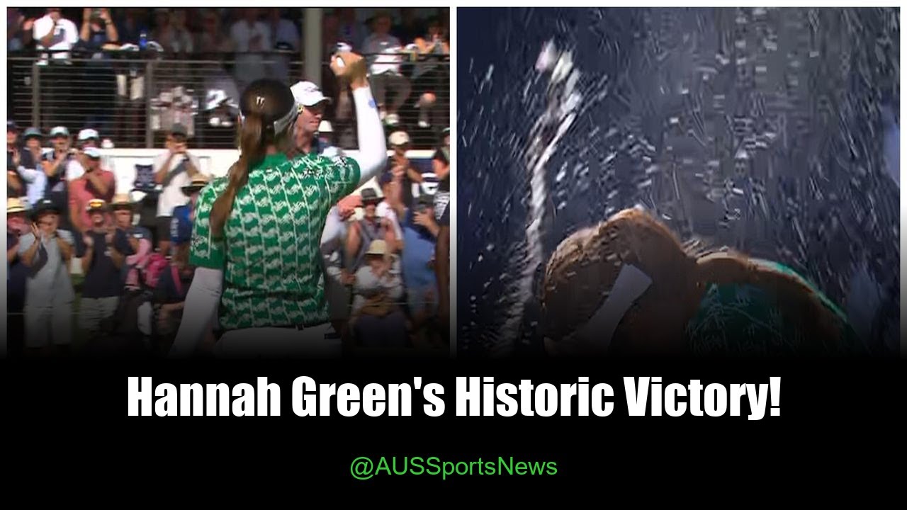 Hannah Green Breaks Australia's 12-Year Drought in Epic Women's Open Win!