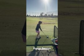 Golf Girl Training #golfgirl #golf #golfskill #golftechnique #golfswing #golfer #golfnetwork