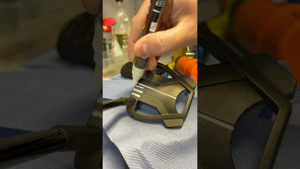 New Viral Way of Drawing your Putter Alignment LIKE A TOUR PRO #golf #golfer #golfshorts