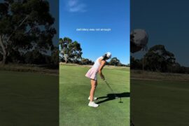 Play a hole with a 24 handicapper #golf #golfgirl #golfswing #femalegolfers #golfer