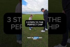 Teaching My 7-Year-Old to Chip… But This Works for Every Golfer ⛳ #golf #golftips #golflesson