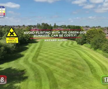 Hole Great Lever and Farnworth Golf Club – Hole 9 Flyover, Par 4 | Golf Drone Video in 4K