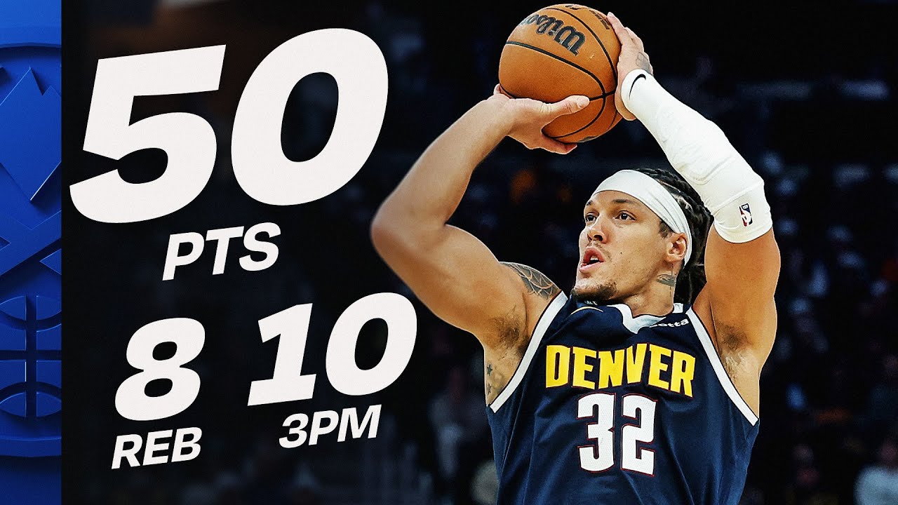 Aaron Gordon's HISTORIC 50-PT Opening Night vs Warriors | October 23, 2025