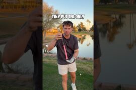 Can I make a par with only this putter?? #golf #sponsored