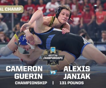 Cameron Guerin vs. Alexis Janiak: 2026 NCAA women's wrestling championships (131 lbs.)
