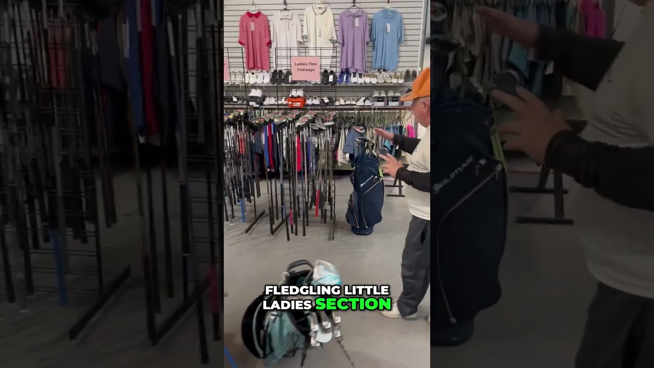Mike's Golf Shop: Unbeatable Golf Gear & Ladies Section #shorts