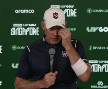 7 Weeks Ago He Couldn’t Hold a Putter — Now Westwood Leads in Singapore