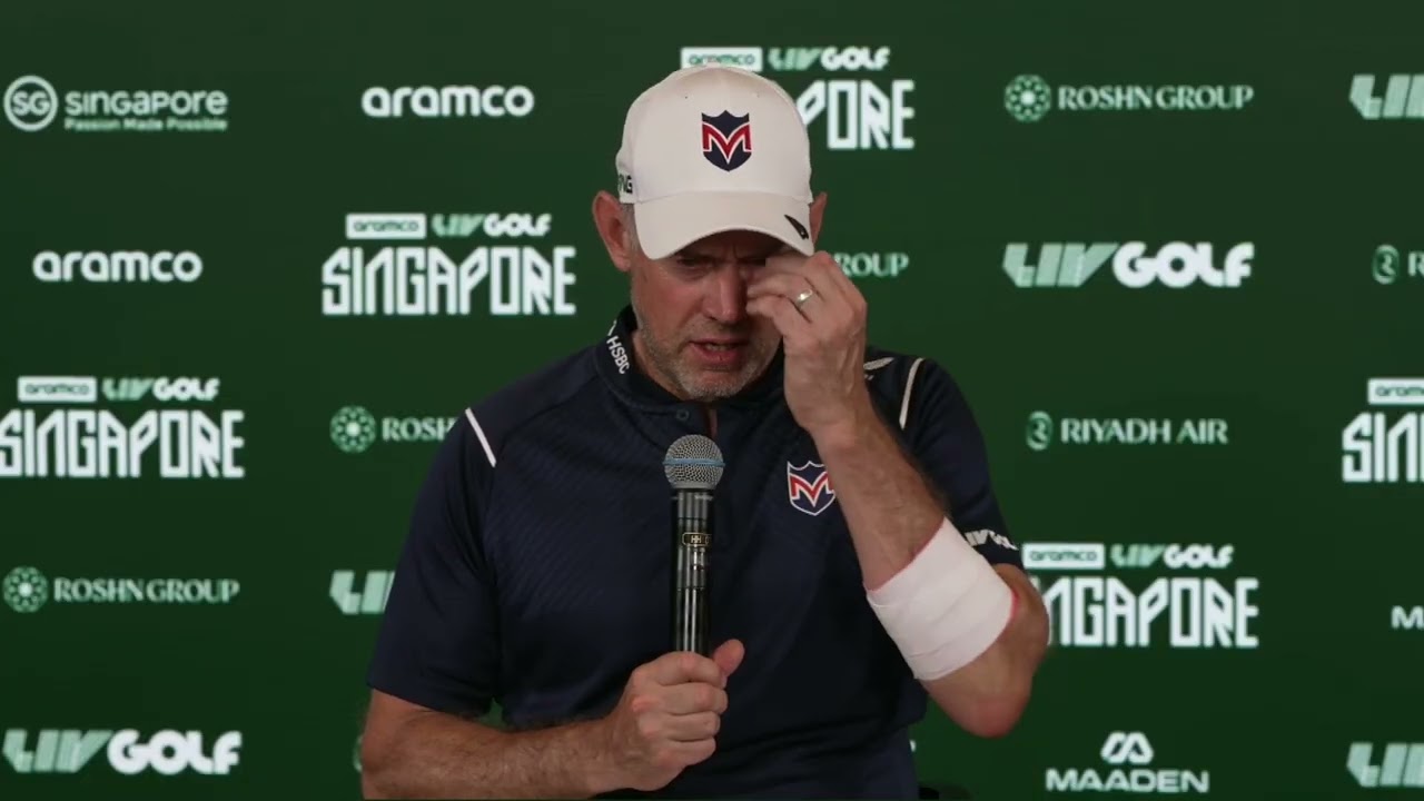 7 Weeks Ago He Couldn’t Hold a Putter — Now Westwood Leads in Singapore