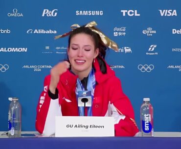💔"My grandma passed away" - Gu Ailing Eileen in tears after freeski halfpipe gold｜China｜Olympics｜谷爱凌