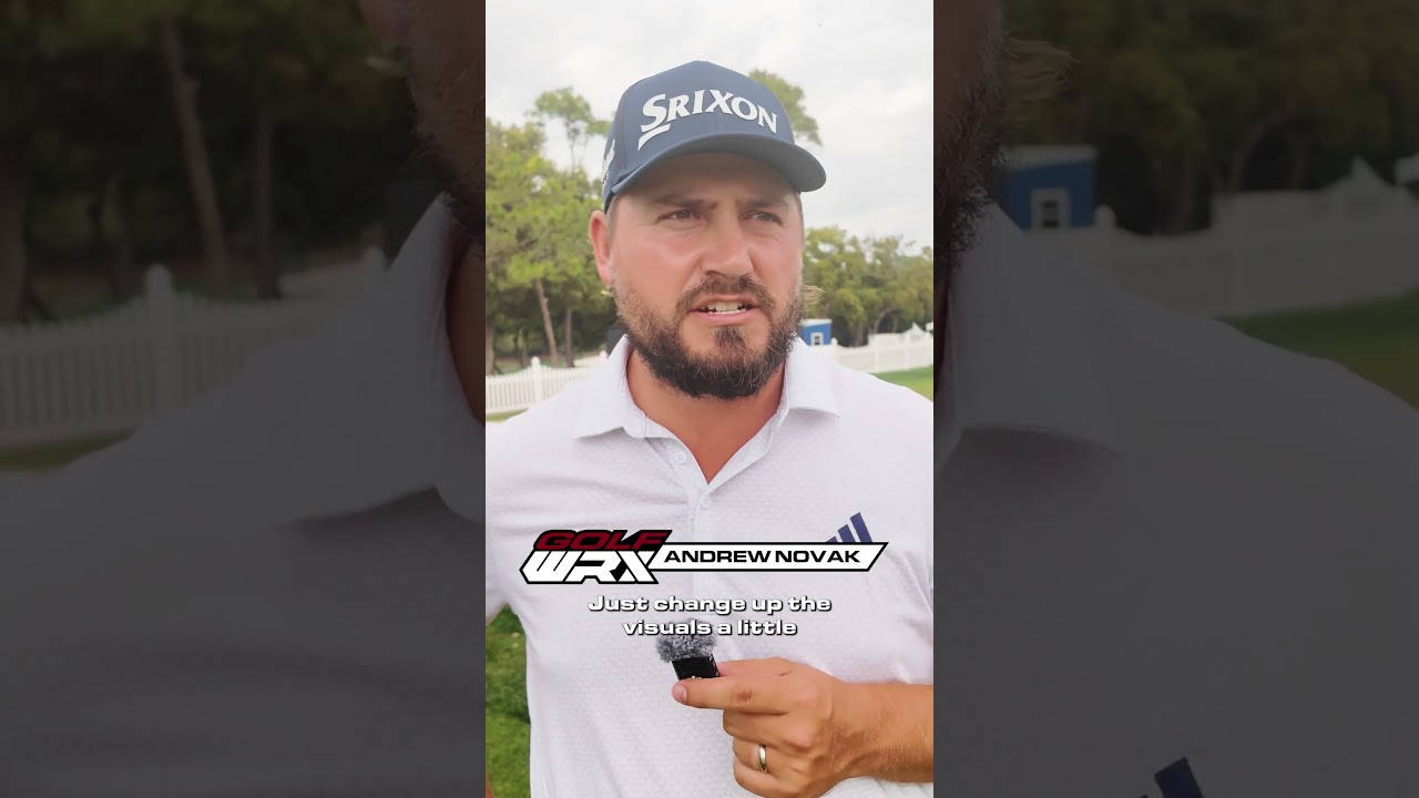 Andrew Novak on switch to an unreleased Odyssey putter