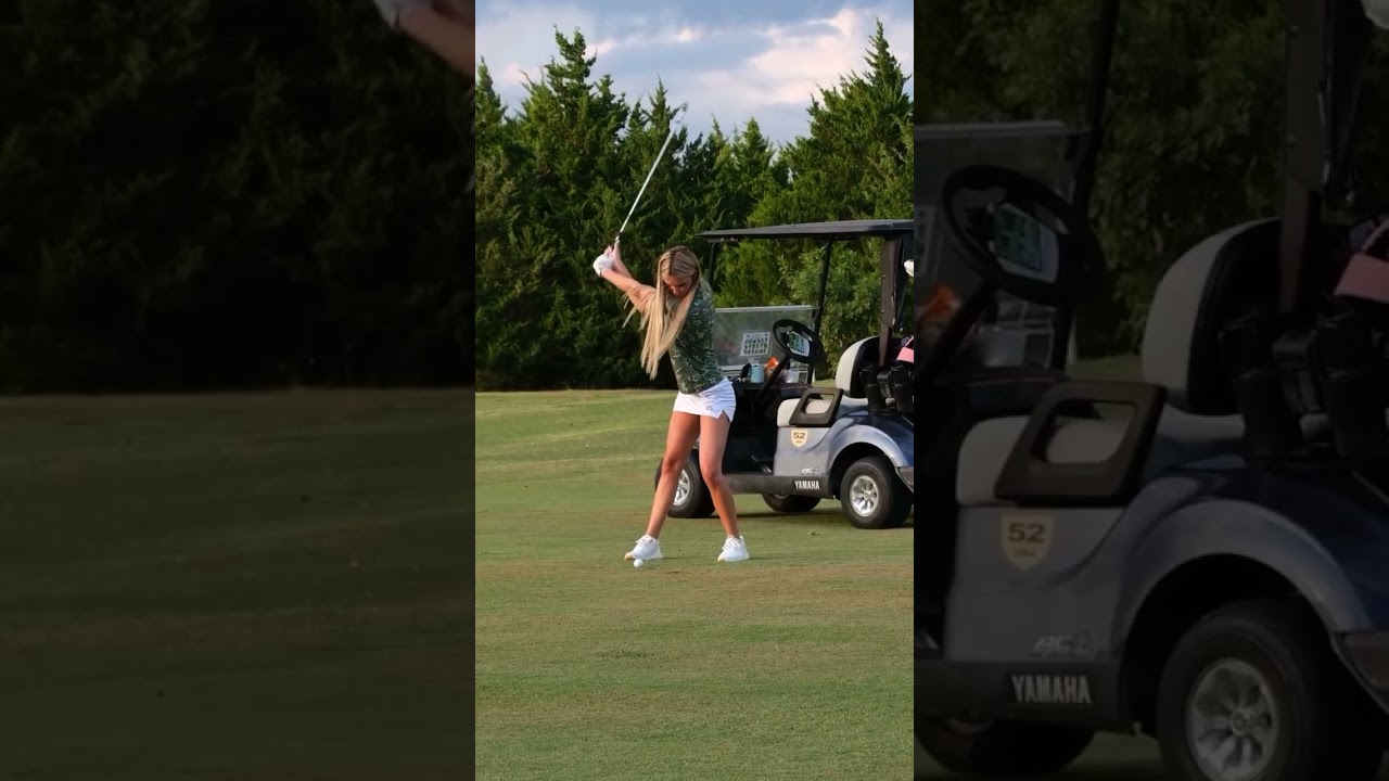 Golf glam in action#golfglam #golfbabes #golfgirl #golfbeauty