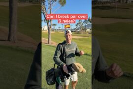 Can I break Par Over 9 Holes In Spains Nicest Golf Resort