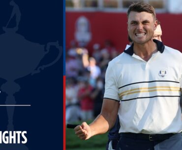 Ludvig Åberg vs Patrick Cantlay | Singles | Full Highlights | 2025 Ryder Cup