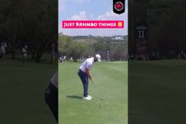 Jon Rahm is heating up in South Africa 🔥😤 #golf #shorts #southafrica