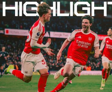 DOWMAN & GYOKERES WITH TWO HUGE GOALS FOR THE ARSENAL | HIGHLIGHTS | Arsenal vs Everton (2-0) | PL