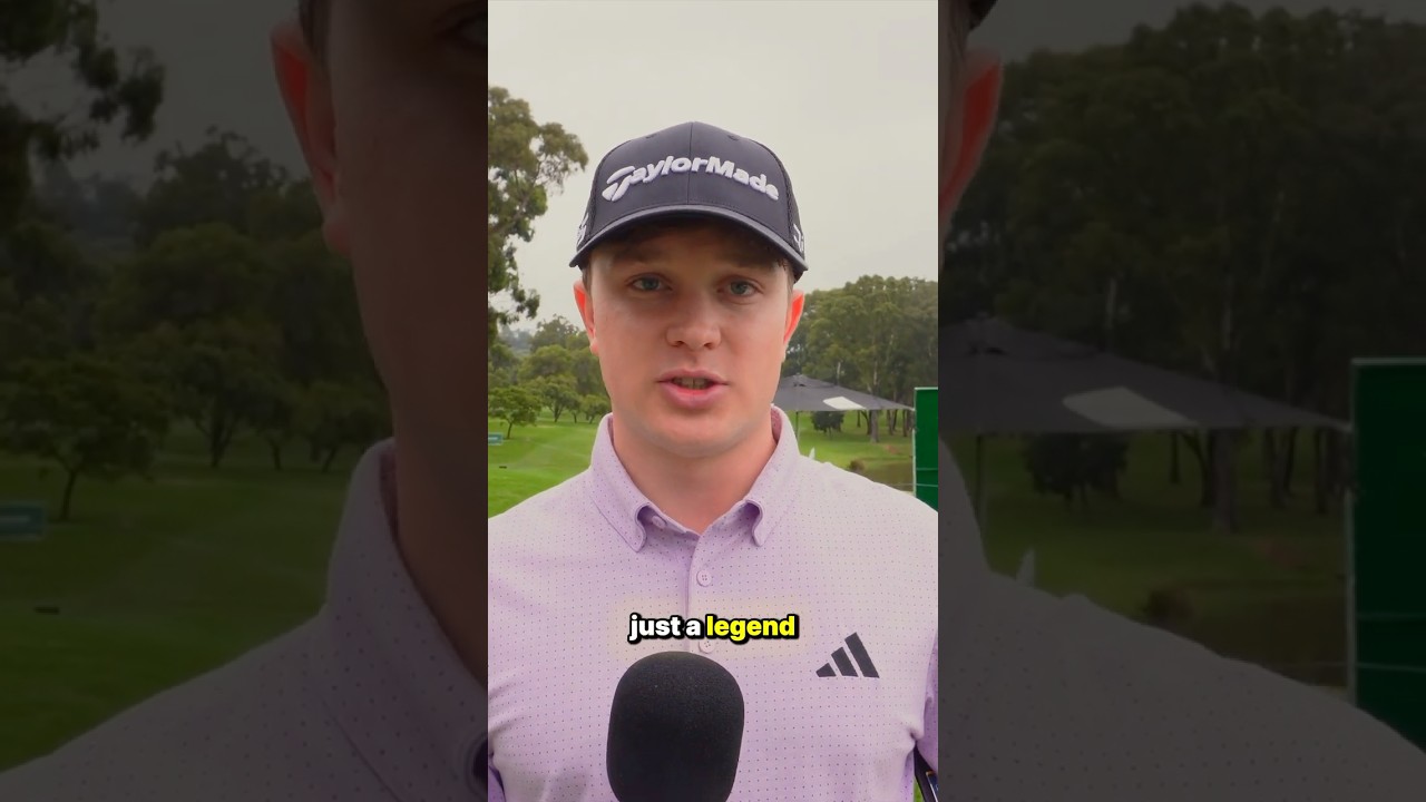What Ernie Els said about Jayden Schaper    🇿🇦