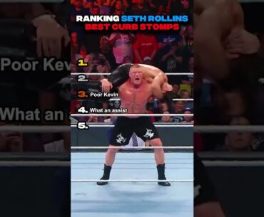 Ranking Seth Rollins Best Curb Stomps