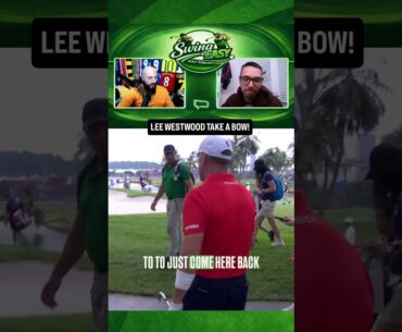 Lee Westwood take a bow! 👌👊 #livgolf #golf #golfpodcast #golfswing #golflife