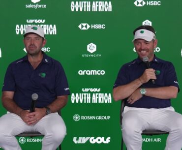 Louis Oosthuizen & Charl Schwartzel - I was tearing up!