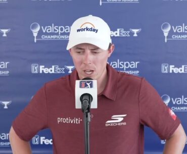 Matt Fitzpatrick Frustrated After Valspar Round: “I Deserved More”