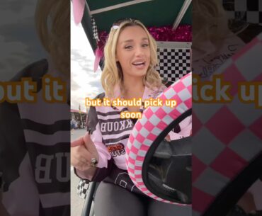Work the cart at NASCAR #cartgirl #funny #golfgirls #golfcart #car #cars #racing #nascar #race ￼