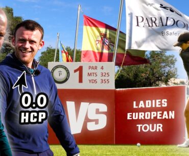 Where Would a Scratch Golfer Place in a Ladies European Tour Event?