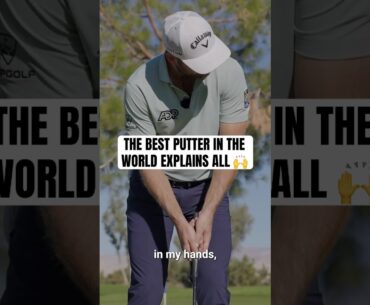 What can you learn from the best putter in the world? ⛳️⁣