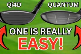 BIG DIFFERENCE! TaylorMade Qi4D vs Callaway Quantum Max