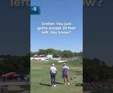 Classic Spieth/Greller caddie convo 🗣️