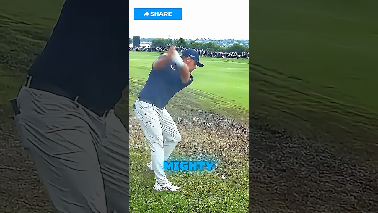 Playoff Hole DRAMA: Bryson’s Wet-Lie 3-Wood… Rahm in Bunker 🤯 #livgolf