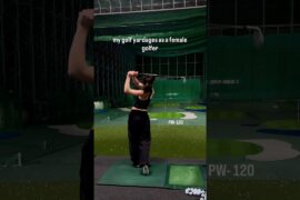 MY GOLF YARDAGES AS A FEMALE GOLFER #golf #golfgirl #golfer #golf