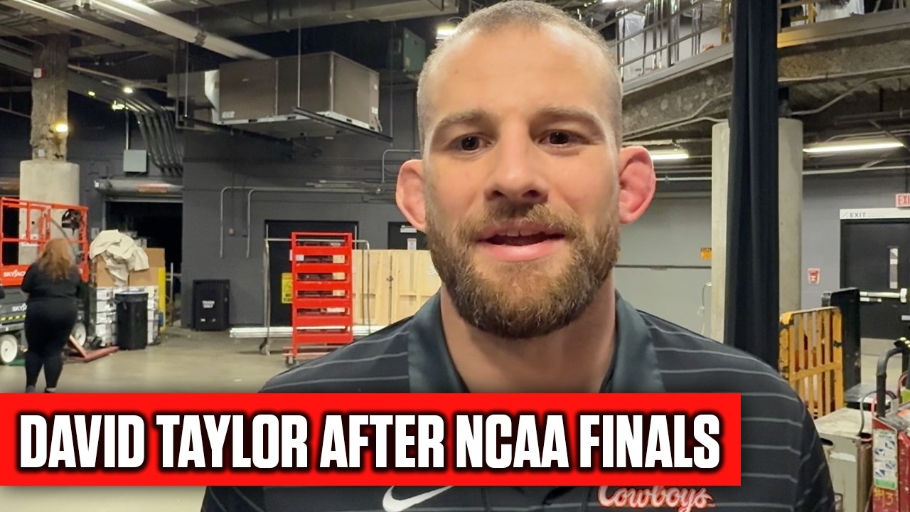 David Taylor On NCAA Titles For Jax, Vega And Robideau David Taylor On NCAA Titles For Jax, Vega And Robideau