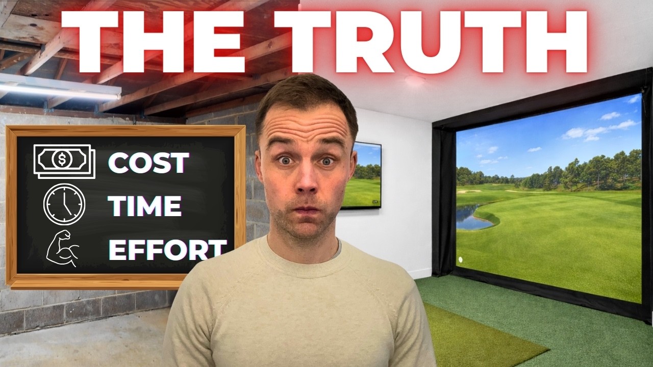 I Converted My Garage into a Golf Simulator - Here’s Everything I Learned