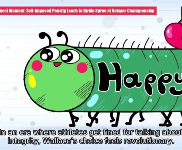 Matt Wallace's Honest Moment: Self-Imposed Penalty Leads to Birdie Spree at Valspar Championship